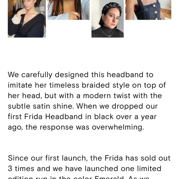 Ceremonia Frida Headband - Picture 3 of 3